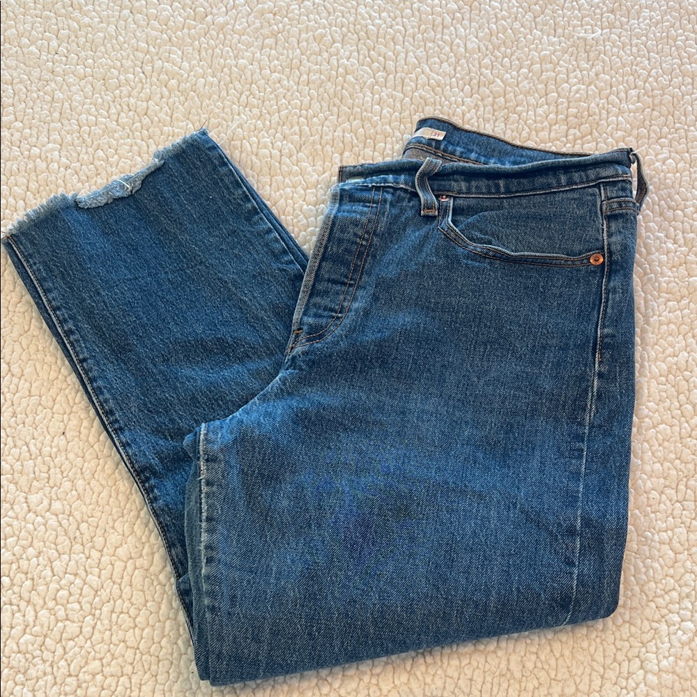 Levi's Classic Indigo Straight-Leg Jeans